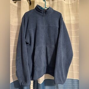 32 Degree  Men's Deep Blue fleece pullover